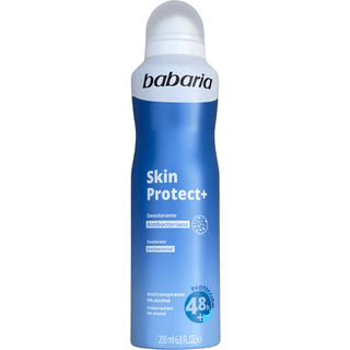 Babaria Deodorant Skin Protect+ Spray deodorant Med antibakterielle ingredienser 200 ml - 200 ml