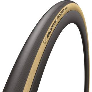 Michelin Power Cup Racing Line Tubular dæk 700x25c - Sort/Brun