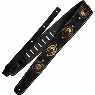 Richter 1566 Motörhead Black/Old Brass Guitarremmen Brass