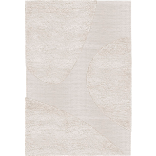 Layered Punja plasma uldtæppe 160x230 cm Sand melange
