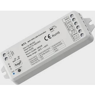 LEDlife rWave dæmper/CCT controller - Tuya Smart/Smart Life, Push-dim, 12V (60W), 24V (120W)