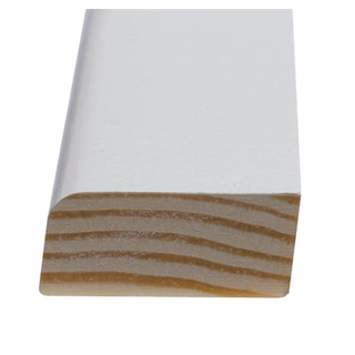 Hornbæk Forkantliste fyr Hvid 9x21x3000 mm - Hornbæk