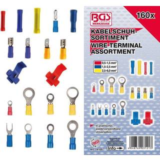 BGS Kabelskosortiment isoleret 160dele (14105)