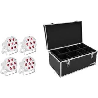 Eurolite Set 4x LED SLS-7 HCL Floor white + Case TILBUD NU