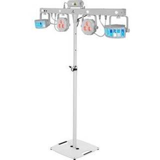 Eurolite Set LED KLS Laser Bar FX Light Set white + BPS-2 Loudspeaker Stand whit