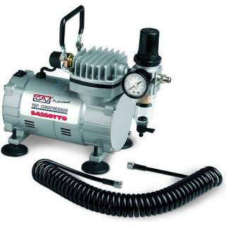 Kompressor 20L Bassoto - støjsvag 0,13 Hk