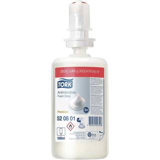6 x Tork 520855 Antimikrobiel skumsæbe S4 1L