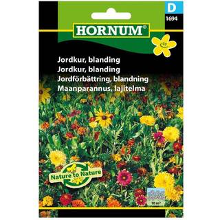 Jordkur - Farverigt blomstertæppe - Blomsterfrø