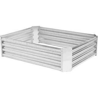 Højbed i metal, 120 x 80 x 30 cm