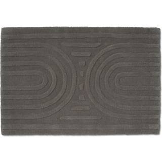 Classic Collection Curve Dørmåtte 60x90 Cm - Dørmåtter Uld Titan - DMCE69TI