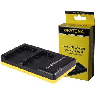 Dual hurtigoplader til Sony NP-FP30 FP50 FP51