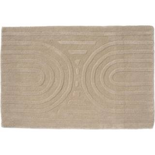 Curve dørmåtte beige