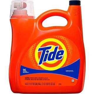 Tide Liquid Vaskeri Detergent Original 96 belastninger 150 fl oz