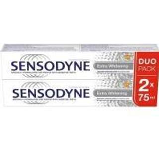 Sensodyne Extra Whitening Blegende tandpasta med fluor Til sensitive tænder 2x75 ml - 2x75 ml
