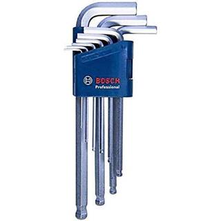 Bosch HEXAGON SPANNER ALLEN KEY 9 PARTS PROFESSIONAL