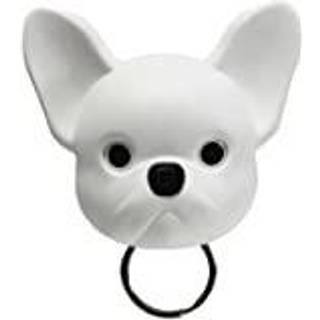 Hvid Hund Nøgleholder - Magnetisk