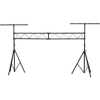 Lysstativer med T-bom og 3m 2-kant lysbro (max belastning 60kg.) TILBUD lys bro