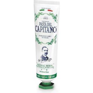 Italiensk Herbal Tandpasta PASTA DEL CAPITANO Natural Herbs 75 ml.