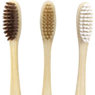 Bambus Tandbørster 3 stk. Bamboo Toothbrushes
