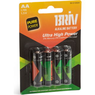 Batteri AA LR6 - 4-pack, 1/12/96
