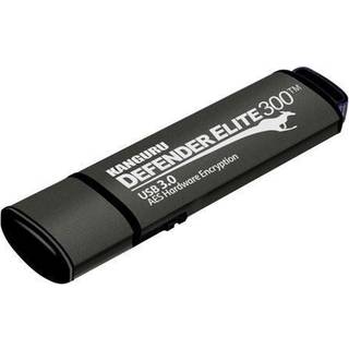 Kanguru Encrypted Defender Elite300 32GB USB 3.2 Gen 1 Sort