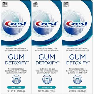 Crest tandpasta tyggegummi afgiftes Deep Clean 4,1 oz (pakke med 3)