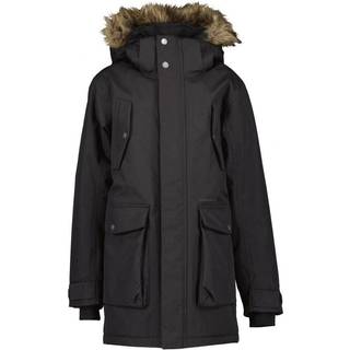 Didriksons Jerke Parka Drenge Ski Jakke (Sort)