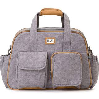 Bizzi Growin PODÂ® Pusletaske og rejseseng - Windsor Grey