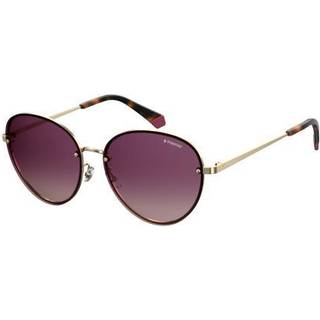 Polaroid PLD 4090/S Polarized S9E/JR 58 Solbriller Mænd Guld - Purple - 58mm