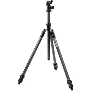 3 Legged Thing Pro 2.0 Winston - high performance tripod with 3 leg sections, 40 kg load capacity and with ball head AirHed Pro black