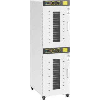 Dehydrator - 3.150 W - 32 tørrehylder - 2 kamre