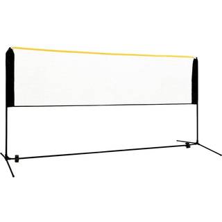 justerbart badmintonnet 300x103x94-158 cm metal