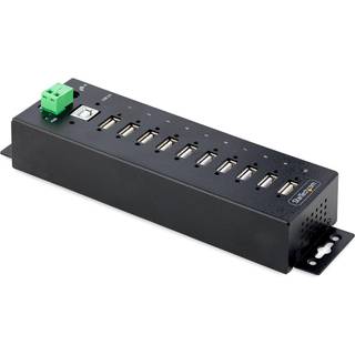 StarTech.com USB210AIND-USB-A-HUB USB hub - 10 ports - Sort