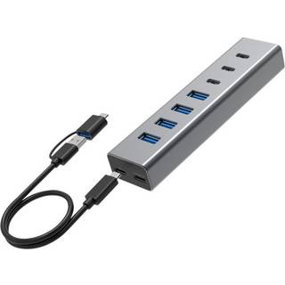 Dacota Platinum 7-Ports USB-A/USB-C 3.0-hub ➞ På lager - klar til levering og afhentning