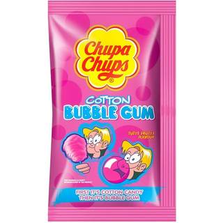 Chupa Chups Cotton Bubble Gum Tutti Frutti 11 g.