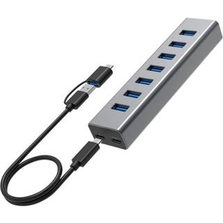 Dacota Platinum 7-Ports USB-A 3.0-hub ➞ På lager - klar til levering og afhentning