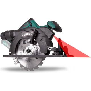 VONROC Rundsav 20V - 150mm | Solo | Ekskl. akku og oplader