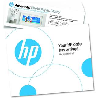 HP Paper/Adv Photo Gloss 4x12in 10s
