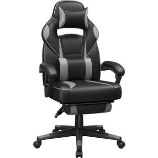 SONGMICS Gaming Stol Skrivebordsstol 150kg Sort + grå