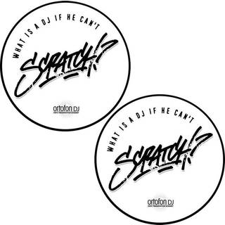 Ortofon DJ Slipmat, Scratch, 2-pak pakke | PRIS-MATCH