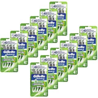 Gillette Sensor3 Sensitive Engangsskrabere 4 stk.