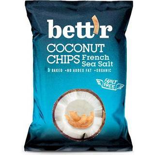 Bett'r Kokoschips med havsalt, Ø - 40 g.