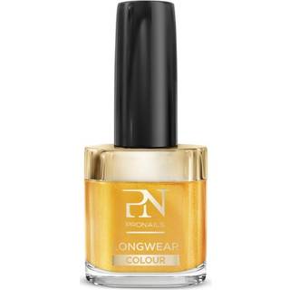 PRONAILS - LongWear Neglelak 189 - 10 ml - Mambo Mango / Pang Gul m. Glittereffekt