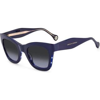 Carolina Herrera CH 0015/S PJP/GB 50 Solbriller Kvinder Blue - Dark Blue - 50mm