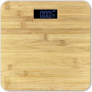 Omega Digital personvægt - max 180kg - Bambus