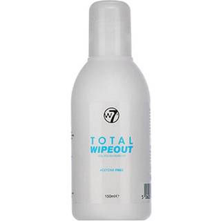 W7 total wipeout nail polish remover acetone free 150ml