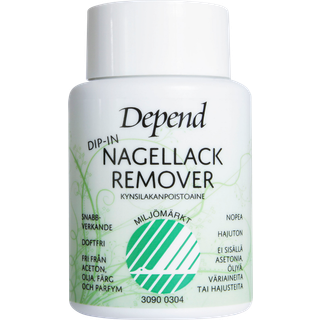 Depend Neglelakfjerner Dip-In Svanemærket 75 ml.