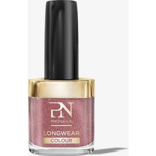 PRONAILS - LongWear Neglelak 300 - 10 ml - Sparkly Rose / Gammelrosa Glitter
