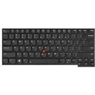 Lenovo Chicony - Bærbar tastatur - til udskiftning - Spansk - Sort