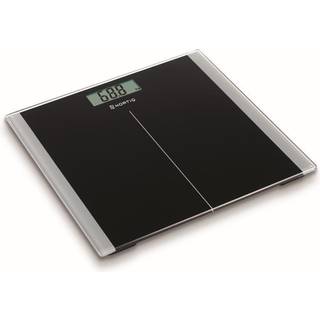 Nortiq 9380 elektronisk personvægt, sort glas